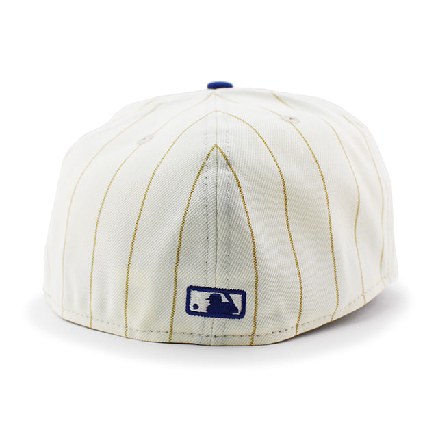 ニューエラ キャップ 59FIFTY ロサンゼルス ドジャース MLB 60TH ANNIVERSARY GREY BOTTOM FITTED CAP CREAM-ROYAL