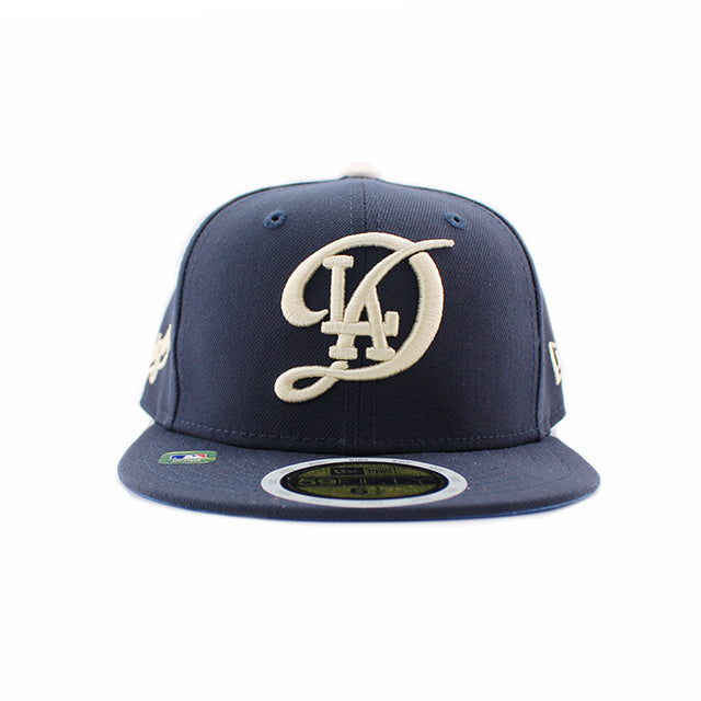 子供用 シティコネクト ニューエラ キャップ 59FIFTY ロサンゼルス ドジャース YOUTH MLB CITY CONNECT FITTED CAP NAVY