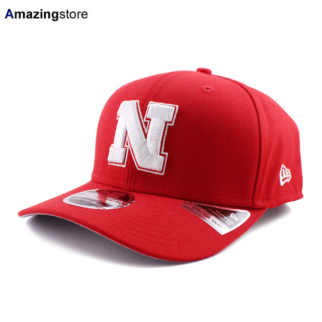 ニューエラ キャップ 9SEVENTY ストレッチ スナップバック ネブラスカ コーンハスカーズ NCAA STRETCH SNAPBACK CAP RED