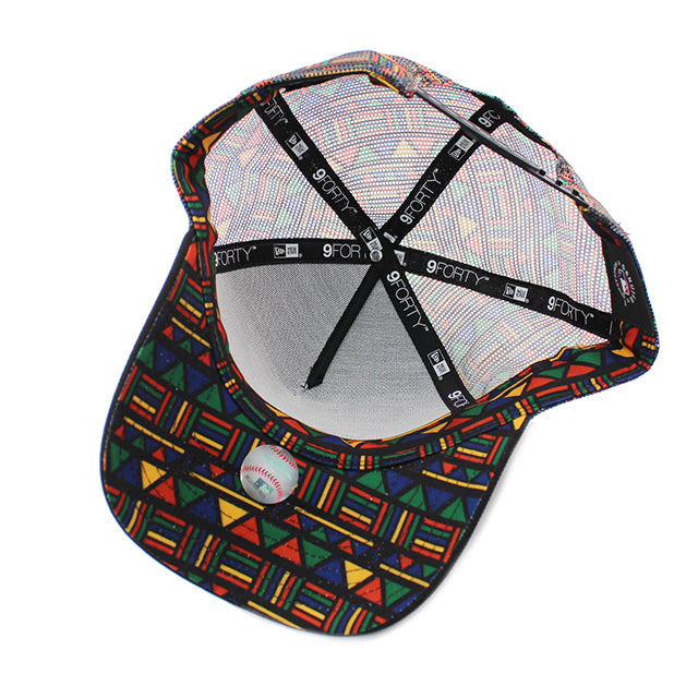 ニューエラ キャップ 9FORTY ロサンゼルス ドジャース MLB 1988 WORLD SERIES A-FRAME ETHNIC MESH SNAPBACK CAP BLACK