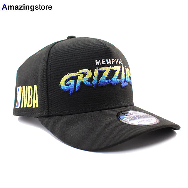 ニューエラ キャップ 9FORTY メンフィス グリズリーズ NBA A-FRAME SNAPBACK CAP BLACK