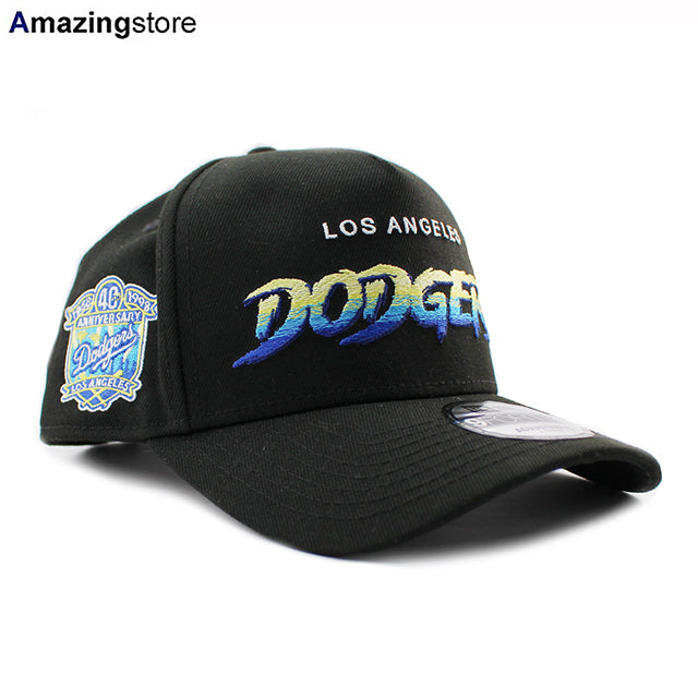 ニューエラ キャップ 9FORTY ロサンゼルス ドジャース MLB 40TH ANNIVERSARY A-FRAME SNAPBACK CAP BLACK