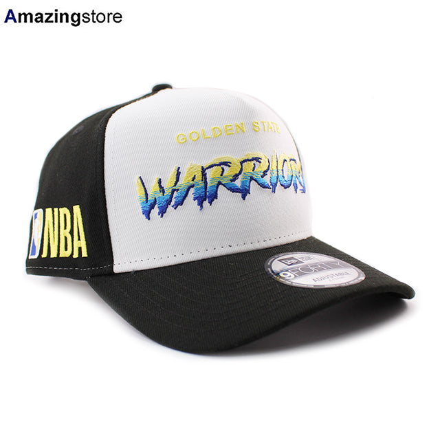 ニューエラ キャップ 9FORTY ゴールデンステイト ウォリアーズ NBA A-FRAME SNAPBACK CAP BLACK
