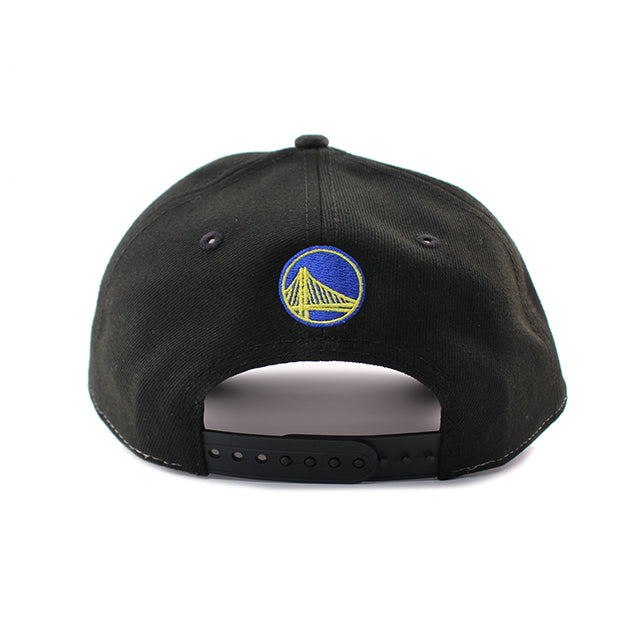 ニューエラ キャップ 9FORTY ゴールデンステイト ウォリアーズ NBA A-FRAME SNAPBACK CAP BLACK