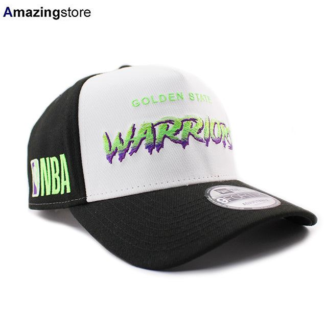 ニューエラ キャップ 9FORTY ゴールデンステイト ウォリアーズ NBA A-FRAME SNAPBACK CAP BLACK