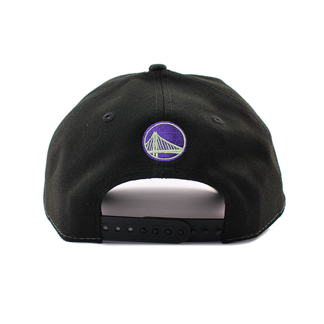 ニューエラ キャップ 9FORTY ゴールデンステイト ウォリアーズ NBA A-FRAME SNAPBACK CAP BLACK