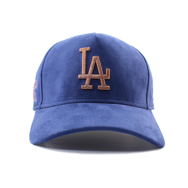 ニューエラ キャップ 9FORTY ロサンゼルス ドジャース MLB 1981 WORLD SERIES A-FRAME VELOUR SNAPBACK CAP BLU