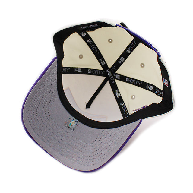 ニューエラ キャップ 9FORTY ロサンゼルス レイカーズ NBA A-FRAME SNAPBACK CAP CHROME