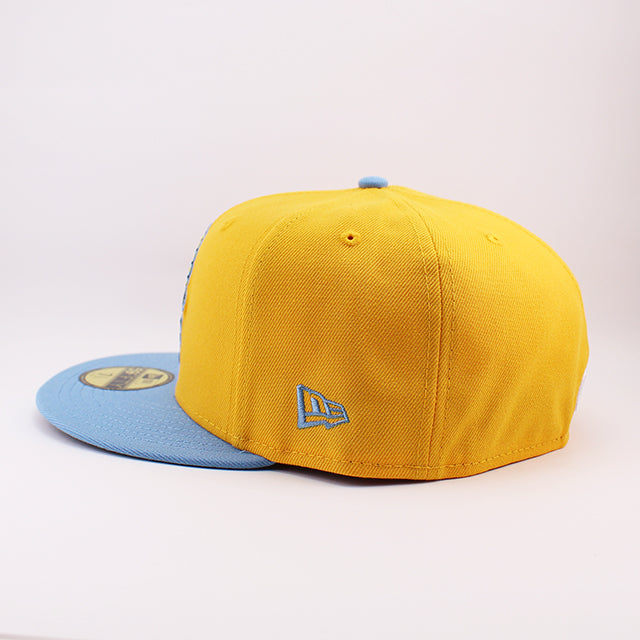 ニューエラ キャップ 59FIFTY リーハイバレー アイアンピッグス MiLB THEME NIGHT FITTED CAP GOLD SKY