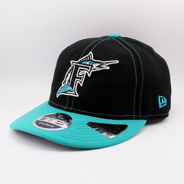 ニューエラ キャップ RC9FIFTY フロリダ マーリンズ MLB 20TH RETRO CROWN SNAPBACK CAP BLACK