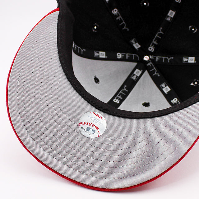 ニューエラ キャップ RC9FIFTY フィラデルフィア フィリーズ MLB COMISKEY PARK RETRO CROWN SNAPBACK CAP BLACK