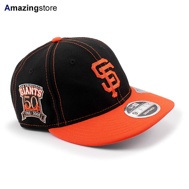 ニューエラ キャップ RC9FIFTY サンフランシスコ ジャイアンツ MLB 50TH RETRO CROWN SNAPBACK CAP BLACK