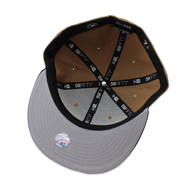 ニューエラ キャップ 59FIFTY クリーブランド ガーディアンズ MLB CITY CONNECT FITTED CAP KHAKI