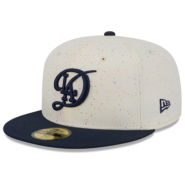 シティコネクト ニューエラ キャップ 59FIFTY ロサンゼルス ドジャース MLB CITY CONNECT FITTED CHROME NAVY LOS ANGELES DODGERS