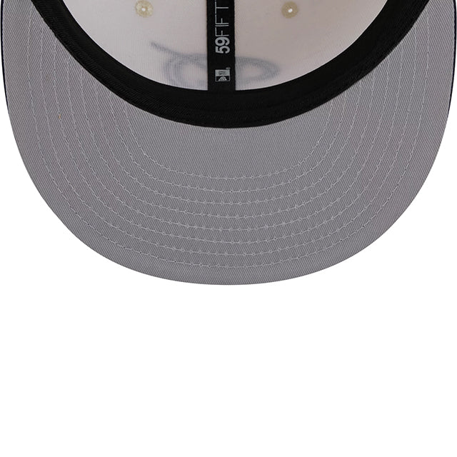 シティコネクト ニューエラ キャップ 59FIFTY ロサンゼルス ドジャース MLB CITY CONNECT FITTED CHROME NAVY LOS ANGELES DODGERS