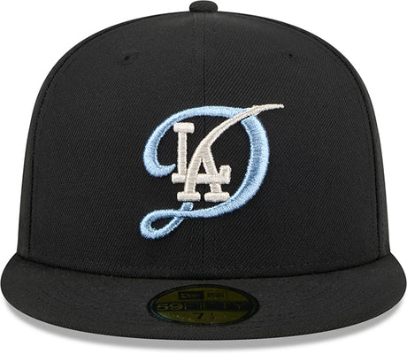 シティコネクト ニューエラ キャップ 59FIFTY ロサンゼルス ドジャース MLB CITY CONNECT FITTED BLACK