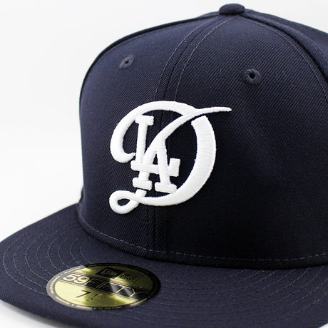 シティコネクト ニューエラ キャップ 59FIFTY ロサンゼルス ドジャース MLB CITY CONNECT FITTED NAVY