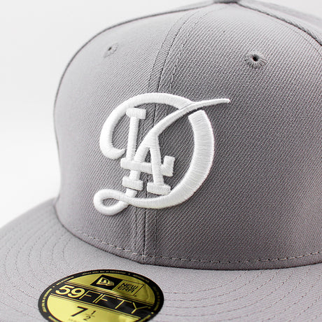 シティコネクト ニューエラ キャップ 59FIFTY ロサンゼルス ドジャース MLB CITY CONNECT FITTED CAP GREY
