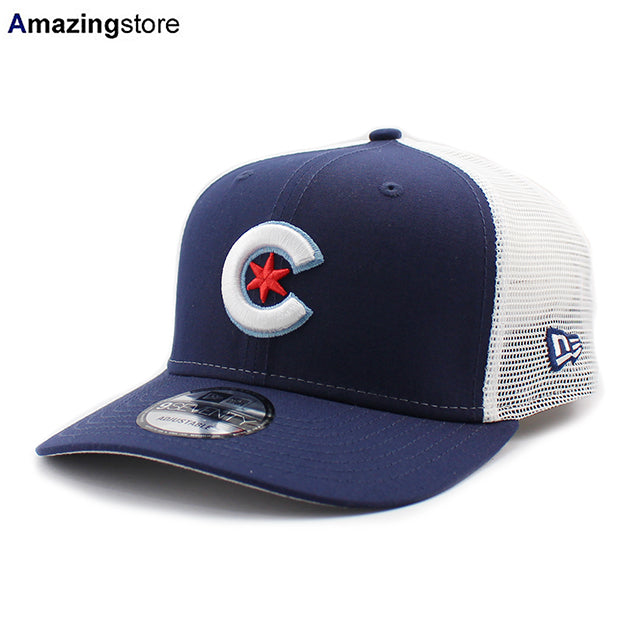 シティコネクト ニューエラ キャップ 9SEVENTY シカゴ カブス CITY CONNECT MESH SNAPBACK CAP NAVY