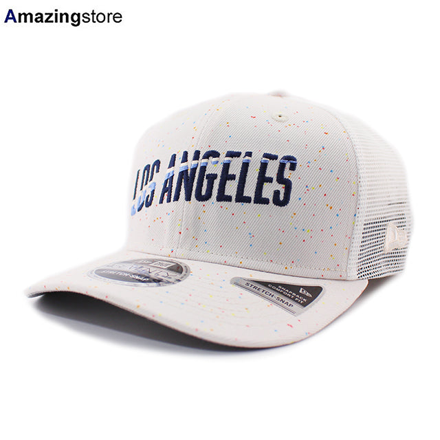 ニューエラ キャップ 9SEVENTY ストレッチ スナップバック ロサンゼルス ドジャース MLB CITY CONNECT STRETCH MESH SNAPBACK CAP WHITE