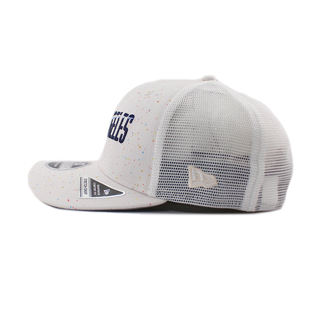 ニューエラ キャップ 9SEVENTY ストレッチ スナップバック ロサンゼルス ドジャース MLB CITY CONNECT STRETCH MESH SNAPBACK CAP WHITE