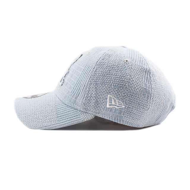 ニューエラ キャップ 9TWENTY ストラップバック アナハイム エンゼルス MLB PATCH DENIM COOPERSTOWN STRAPBACK CAP LIGHT BLUE