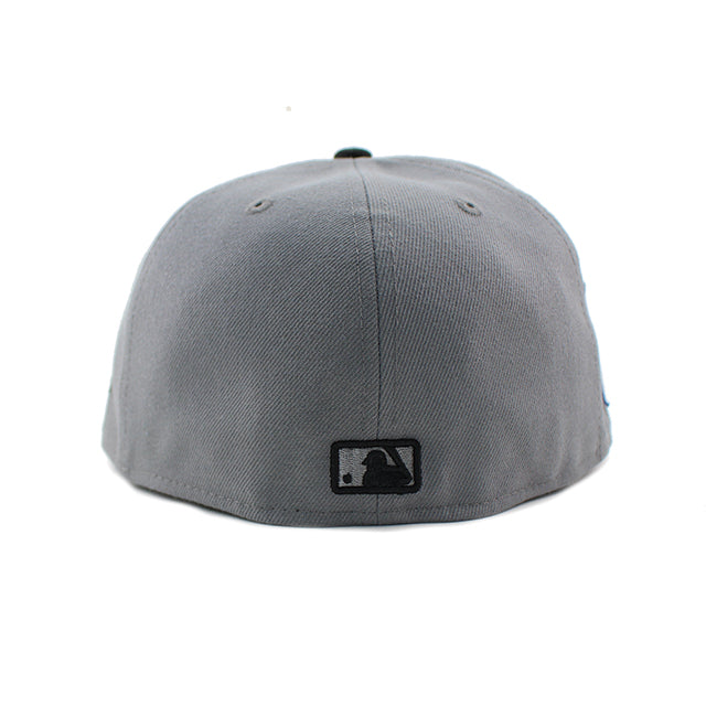 大谷翔平モデル ニューエラ 59FIFTY ロサンゼルス ドジャース MLB SHOHEI OHTANI NAME&NUMBER FITTED CAP GREY BLACK