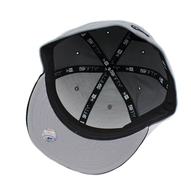 大谷翔平モデル ニューエラ 59FIFTY ロサンゼルス ドジャース MLB SHOHEI OHTANI NAME&NUMBER FITTED CAP GREY BLACK