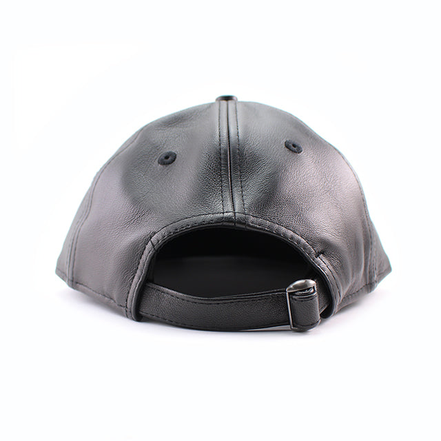 ニューエラ キャップ RC9FIFTY ストラップバック オークランド アスレチックス MLB GENUINE LEATHER RETRO CROWN STRAPBACK CAP BLACKOUT