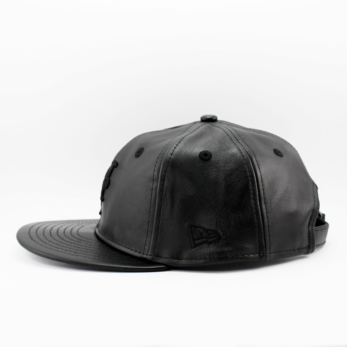 ニューエラ キャップ RC9FIFTY ストラップバックヒューストン アストロズ MLB GENUINE LEATHER RETRO CROWN STRAPBACK CAP BLACKOUT