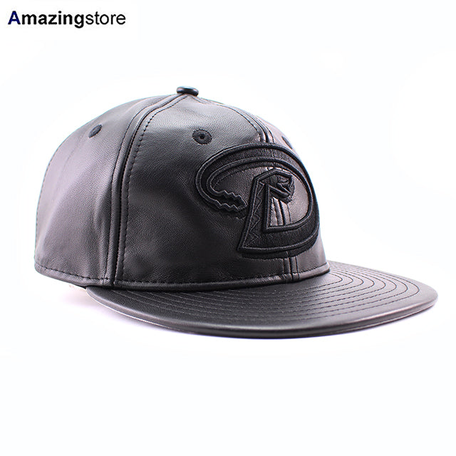 ニューエラ キャップ RC9FIFTY ストラップバック アリゾナ ダイヤモンドバックス MLB GENUINE LEATHER RETRO CROWN STRAPBACK CAP BLACKOUT