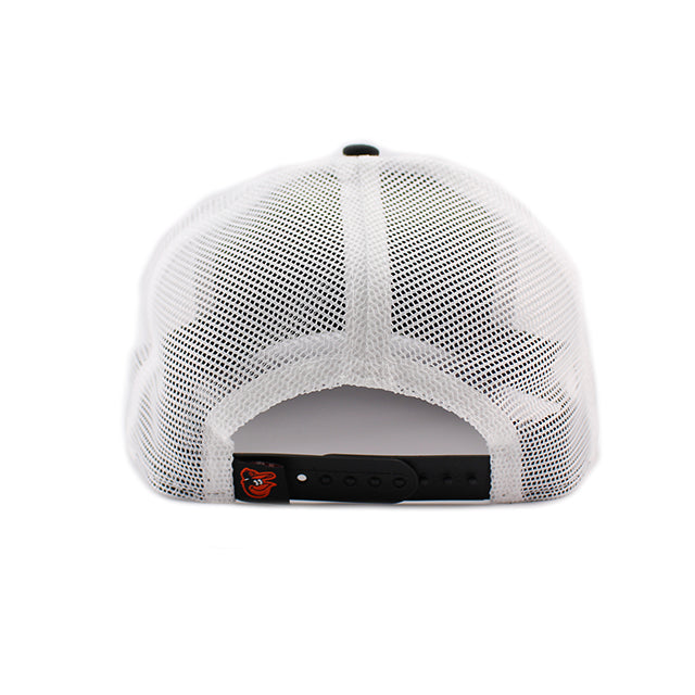 ニューエラ キャップ 9SEVENTY ストレッチ スナップバック ボルチモア オリオールズ MLB STRETCH MESH SNAPBACK CAP BLACK