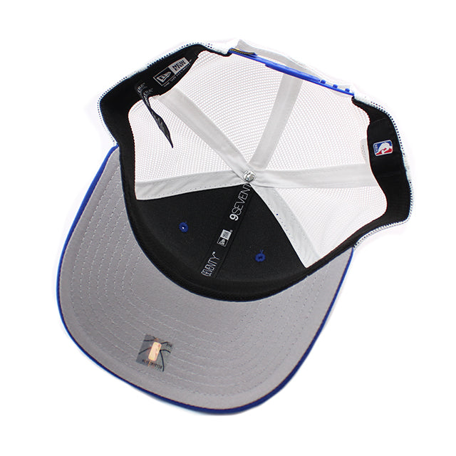 ニューエラ キャップ 9SEVENTY メッシュ ストレッチ スナップバック ゴールデンステイト ウォリアーズ NBA MESH STRETCH SNAPBACK CAP ROYAL BLUE