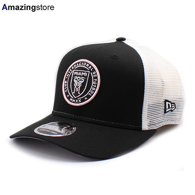 ニューエラ キャップ 9SEVENTY ストレッチ スナップバック インテル マイアミ MLS MESH STRETCH SNAPBACK CAP BLACK