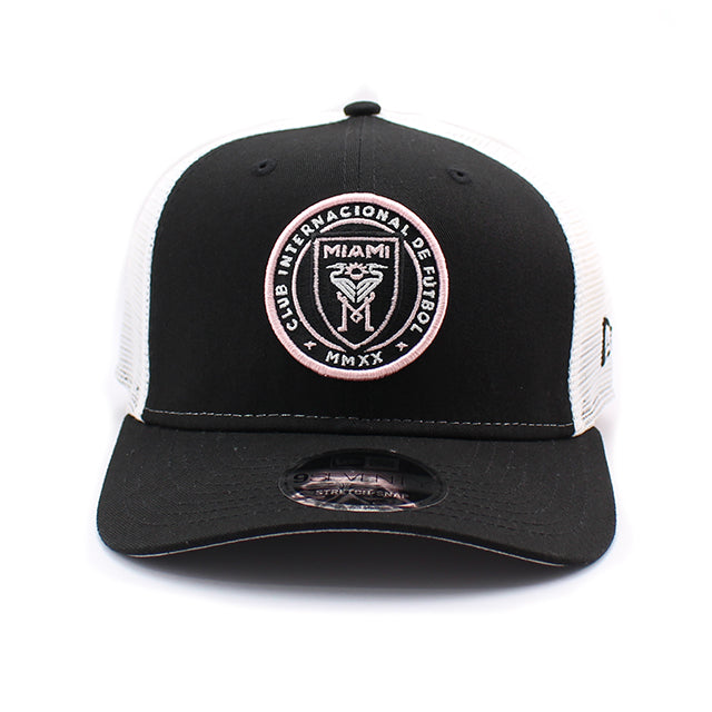 ニューエラ キャップ 9SEVENTY ストレッチ スナップバック インテル マイアミ MLS MESH STRETCH SNAPBACK CAP BLACK