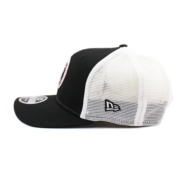 ニューエラ キャップ 9SEVENTY ストレッチ スナップバック インテル マイアミ MLS MESH STRETCH SNAPBACK CAP BLACK