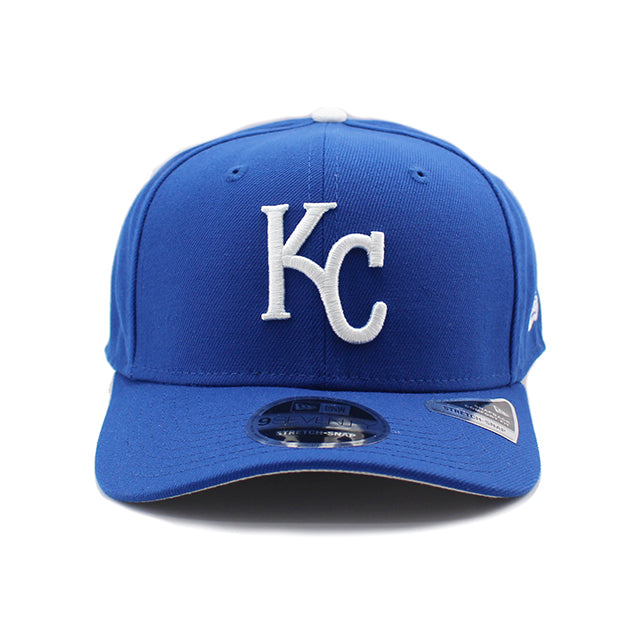 ニューエラ キャップ 9SEVENTY ストレッチ スナップバック カンザスシティ ロイヤルス MLB OTC STRETCH SNAPBACK CAP BLUE