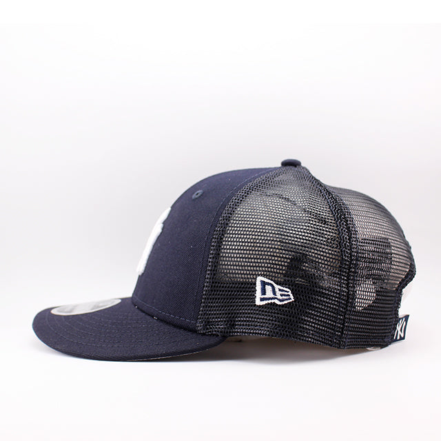 ニューエラ メッシュキャップ LP9FIFTY ニューヨーク ヤンキース MLB TRUCKER MESH CAP NAVY