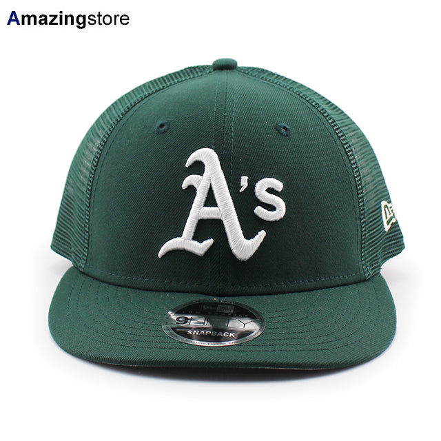 ニューエラ メッシュキャップ LP9FIFTY オークランド アスレチックス MLB TRUCKER MESH CAP