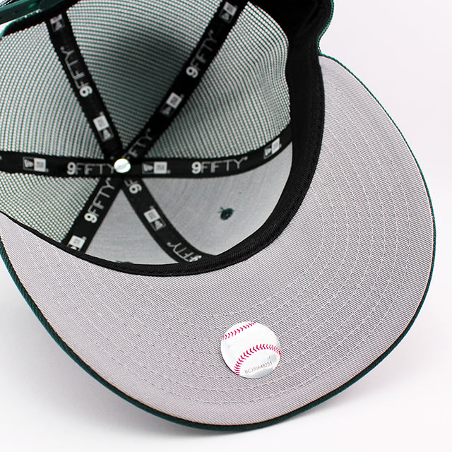ニューエラ メッシュキャップ LP9FIFTY オークランド アスレチックス MLB TRUCKER MESH CAP