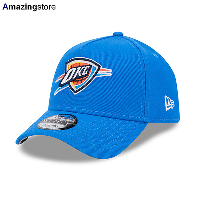 ニューエラ キャップ 9FORTY スナップバック オクラホマシティ サンダー NBA A-FRAME SNAPBACK CAP BLUE