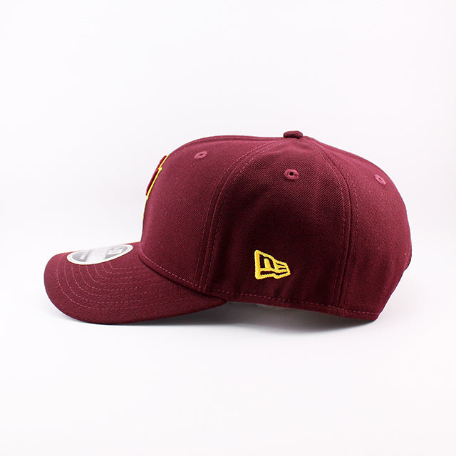ニューエラ キャップ 9SEVENTY ストレッチ スナップバック アリゾナ ステイト サンデビルズ NCAA STRETCH SNAPBACK CAP MAROON