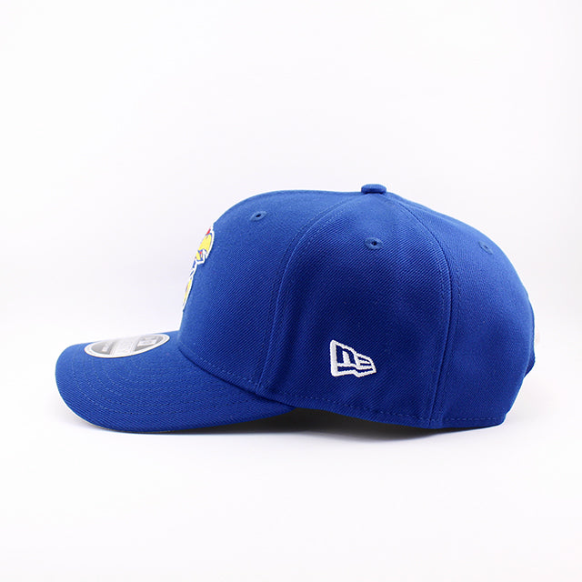 ニューエラ キャップ 9SEVENTY ストレッチ スナップバック カンザス ジェイホークス NCAA STRETCH SNAPBACK CAP BLUE