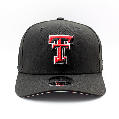 ニューエラ キャップ 9SEVENTY ストレッチ スナップバック テキサステック レッドレイダース NCAA STRETCH SNAPBACK CAP BLACK