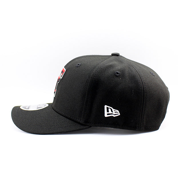 ニューエラ キャップ 9SEVENTY ストレッチ スナップバック テキサステック レッドレイダース NCAA STRETCH SNAPBACK CAP BLACK