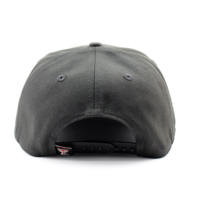 ニューエラ キャップ 9SEVENTY ストレッチ スナップバック テキサステック レッドレイダース NCAA STRETCH SNAPBACK CAP BLACK