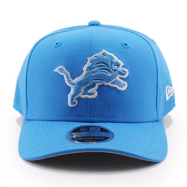 ニューエラ キャップ 9SEVENTY ストレッチ スナップバック デトロイト ライオンズ NFL STRETCH SNAPBACK CAP BLUE