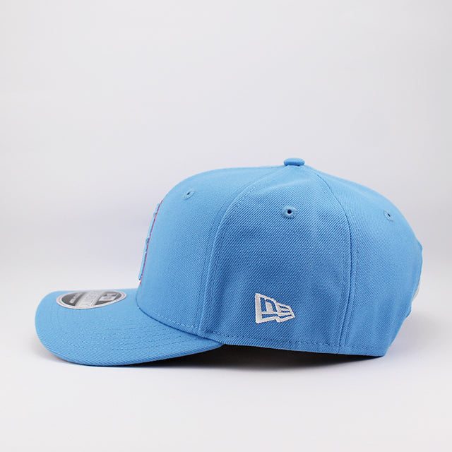 ニューエラ キャップ 9SEVENTY ストレッチ スナップバック ヒューストン オイラーズ NFL STRETCH SNAPBACK CAP SKY BLUE
