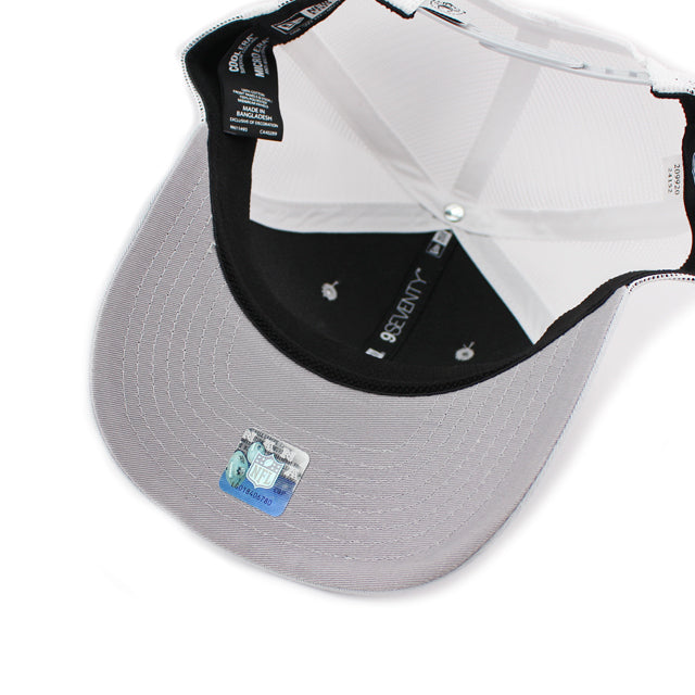 ニューエラ キャップ 9SEVENTY ストレッチ スナップバック ラスベガス レイダース NFL MESH STRETCH SNAPBACK CAP GREY