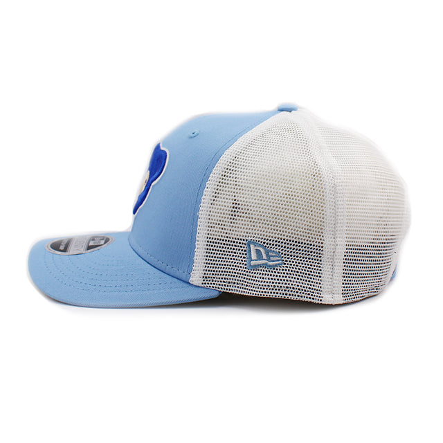 ニューエラ キャップ 9SEVENTY ストレッチ スナップバック シカゴ カブス MLB STRETCH MESH SNAPBACK CAP SKY BLUE